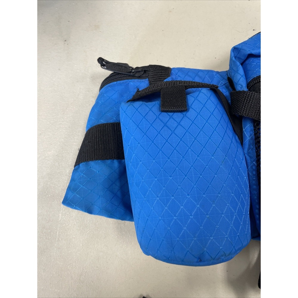Stansport Adjustable Fanny Hip Pack Blue Padded 2 Water Holder - Picture 4 of 5